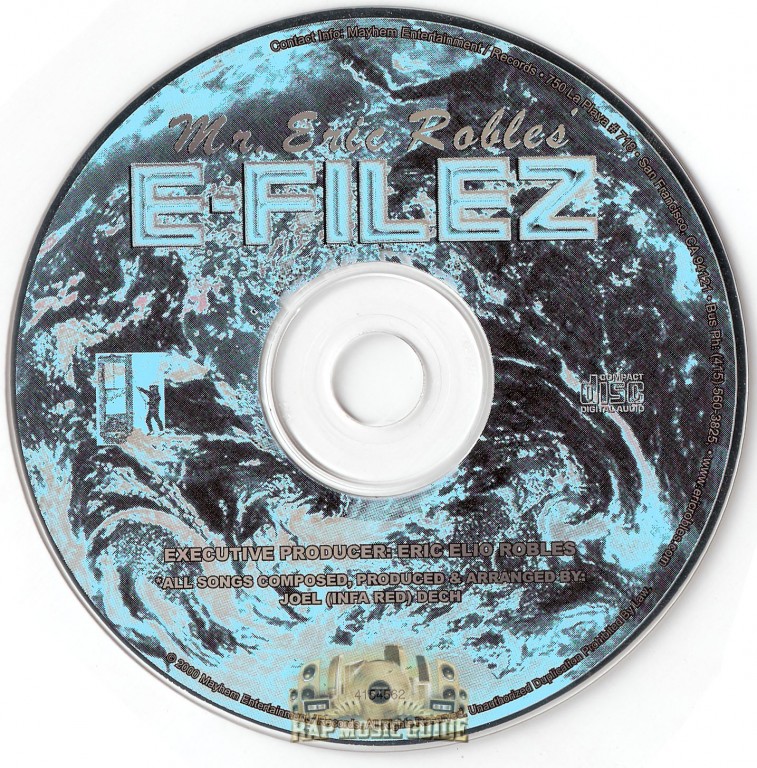 Mr. Eric Roblez - E-Filez: CD | Rap Music Guide